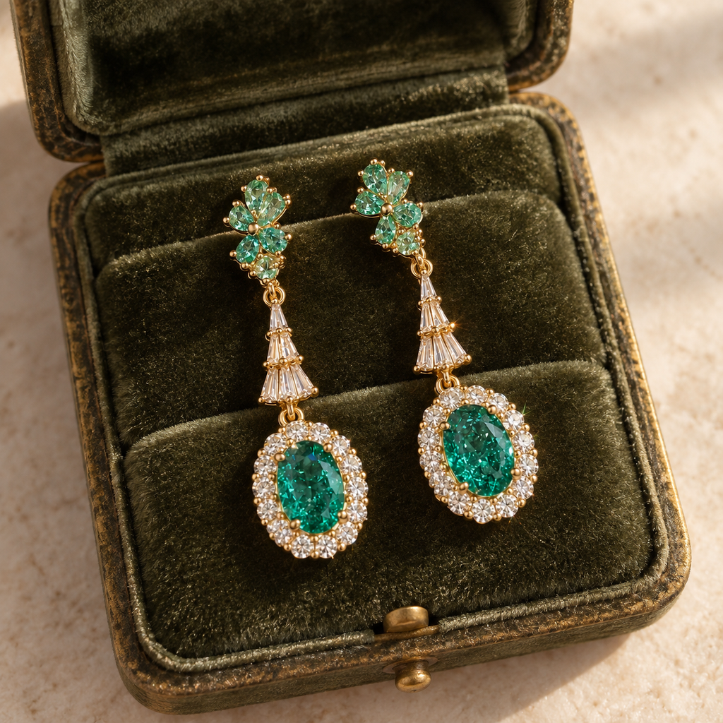 Verdant Era Drop Earrings