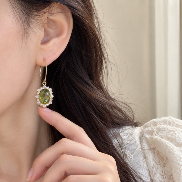 Crystal Butterfly Earrings