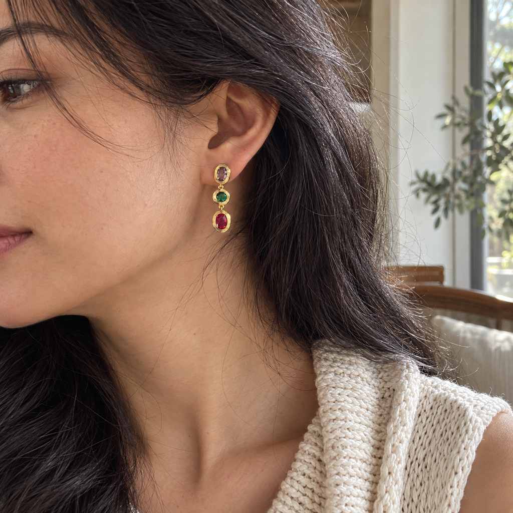 Moonlit Castle Earrings