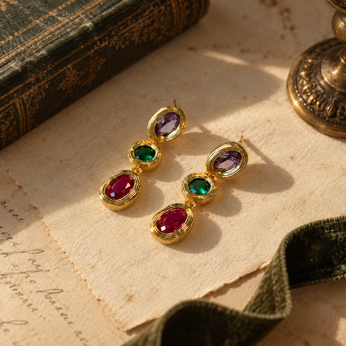 Moonlit Castle Earrings