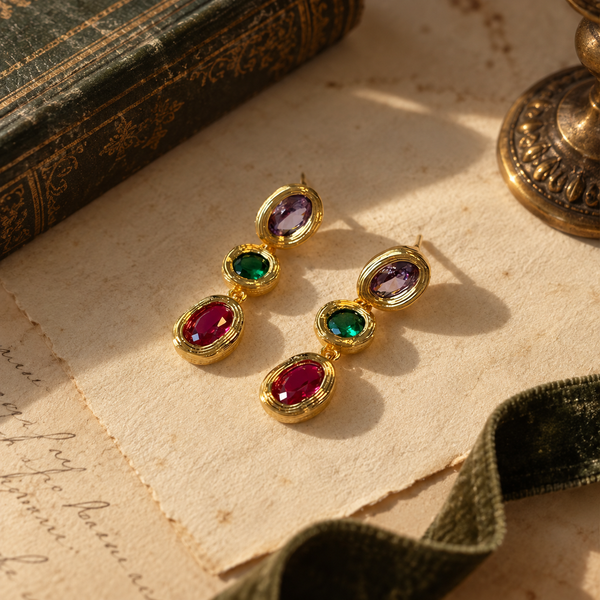 Moonlit Castle Earrings