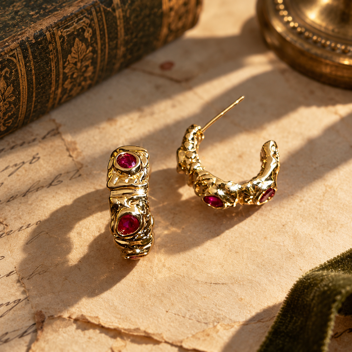 Heiress Crystal-Effect Earrings