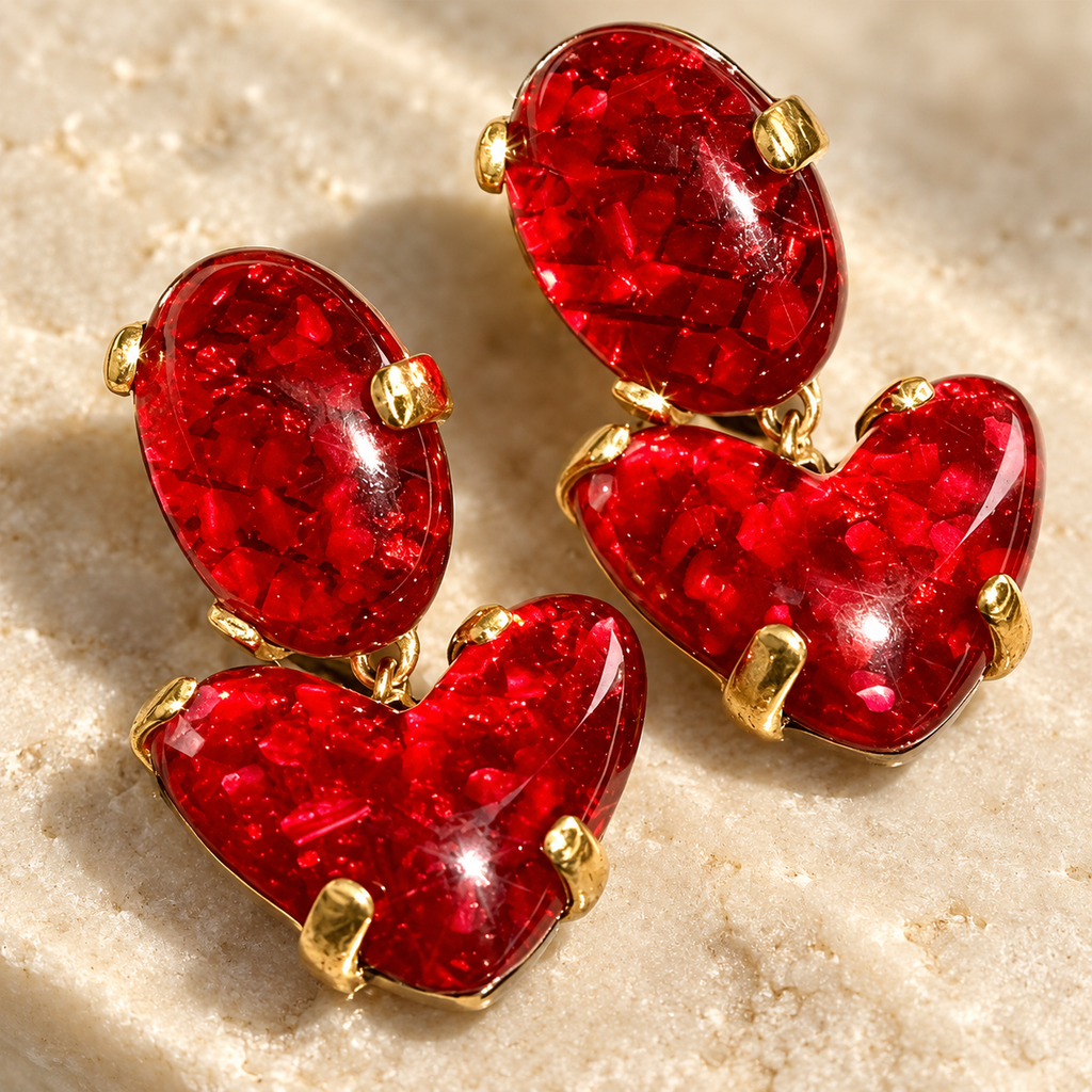 Golden Leaf Earrings