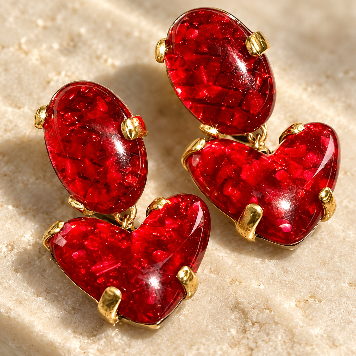 Golden Leaf Earrings